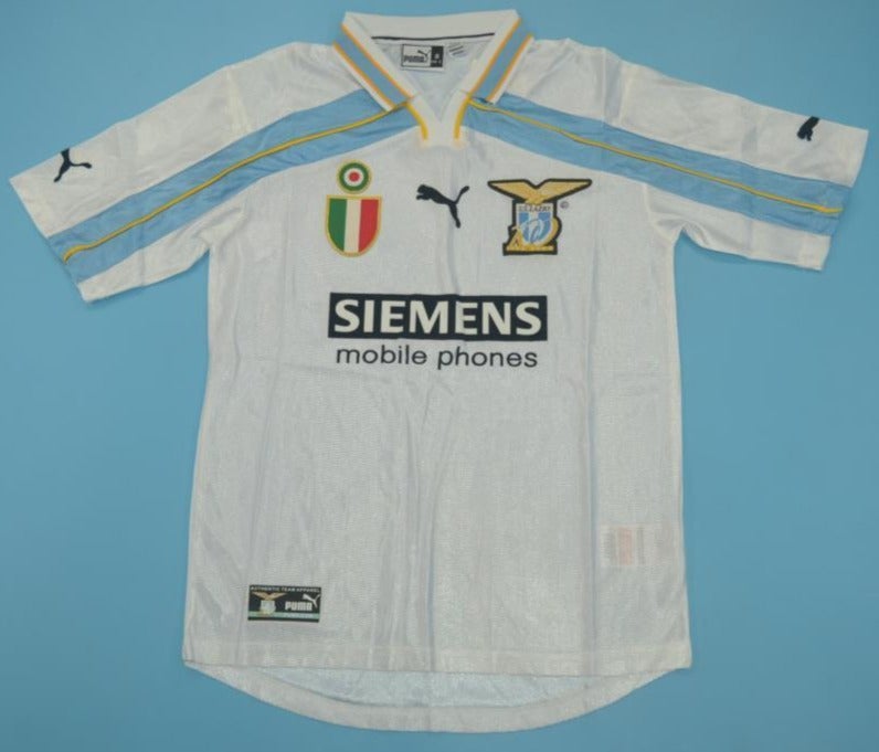 Lazio Roma rétro soccer jersey 2000-2001