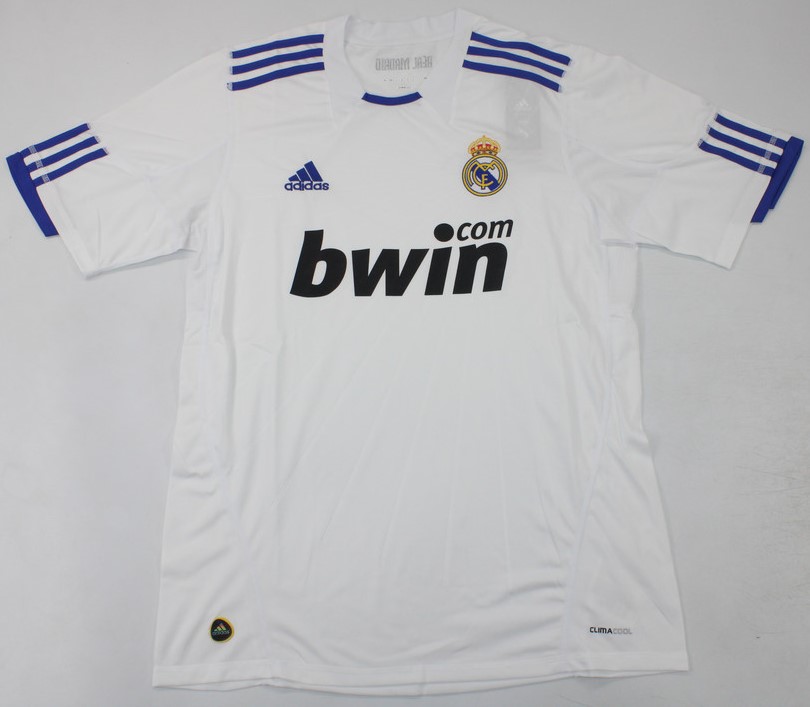 Real Madrid retro soccer jersey 2010-2011