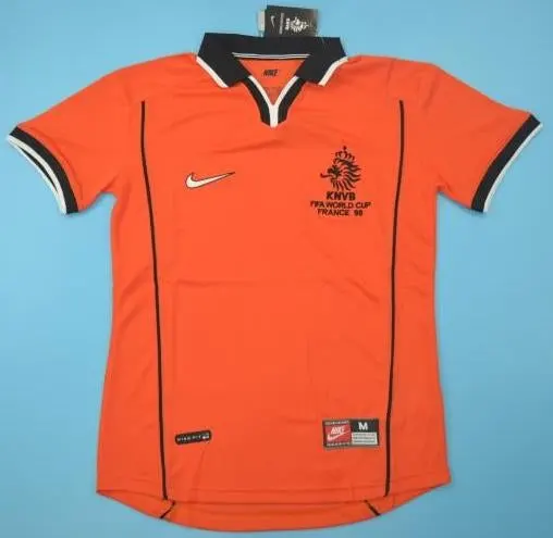Netherlands (Holland) retro soccer jersey World Cup 98