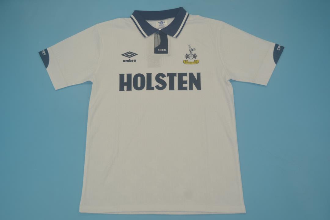 Tottenham Hotspur retro soccer jersey 1992-1993