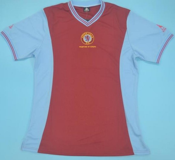Aston Villa retro soccer jersey 1981-1982