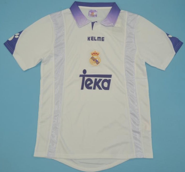 Real Madrid vintage soccer jersey 1997-1998