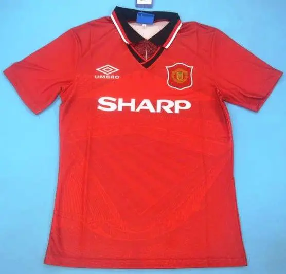 Manchester United retro soccer jersey 95-96