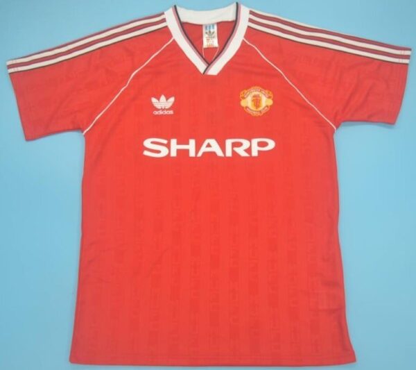 Manchester United retro soccer jersey 1990