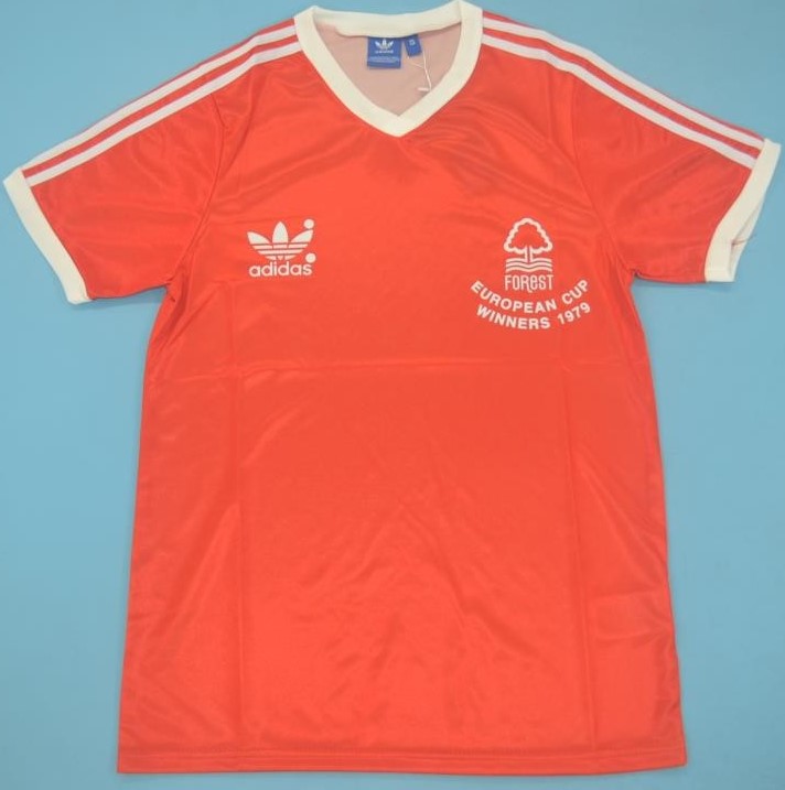 Nottingham Forest retro soccer jersey 1979