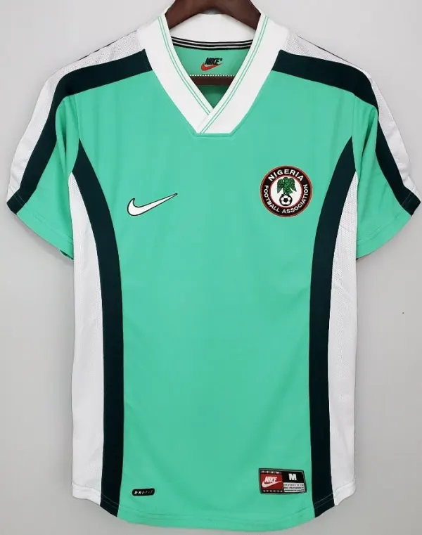 Nigeria retro soccer jersey World Cup 98