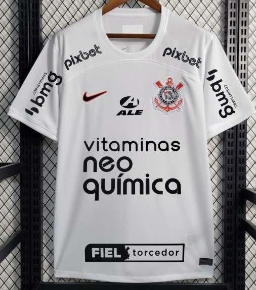 Corinthians Sao Paulo soccer jersey 2023