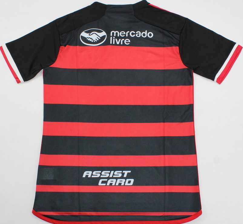 Sz M CRF FLAMENGO Brazil Jersey Soccer Official Licensed Black/Red