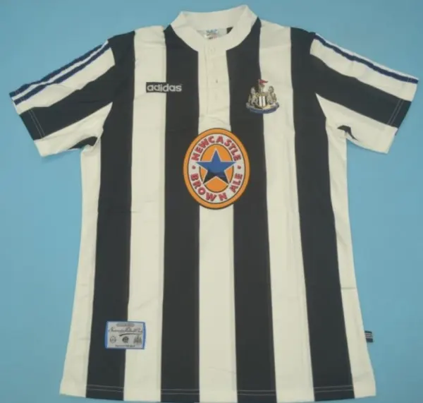 Newcastle Utd retro soccer jersey 1996-1997