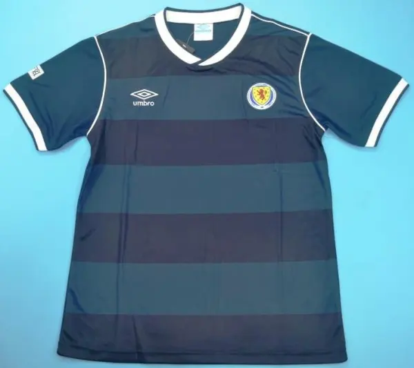Scotland retro soccer jersey World Cup 1986