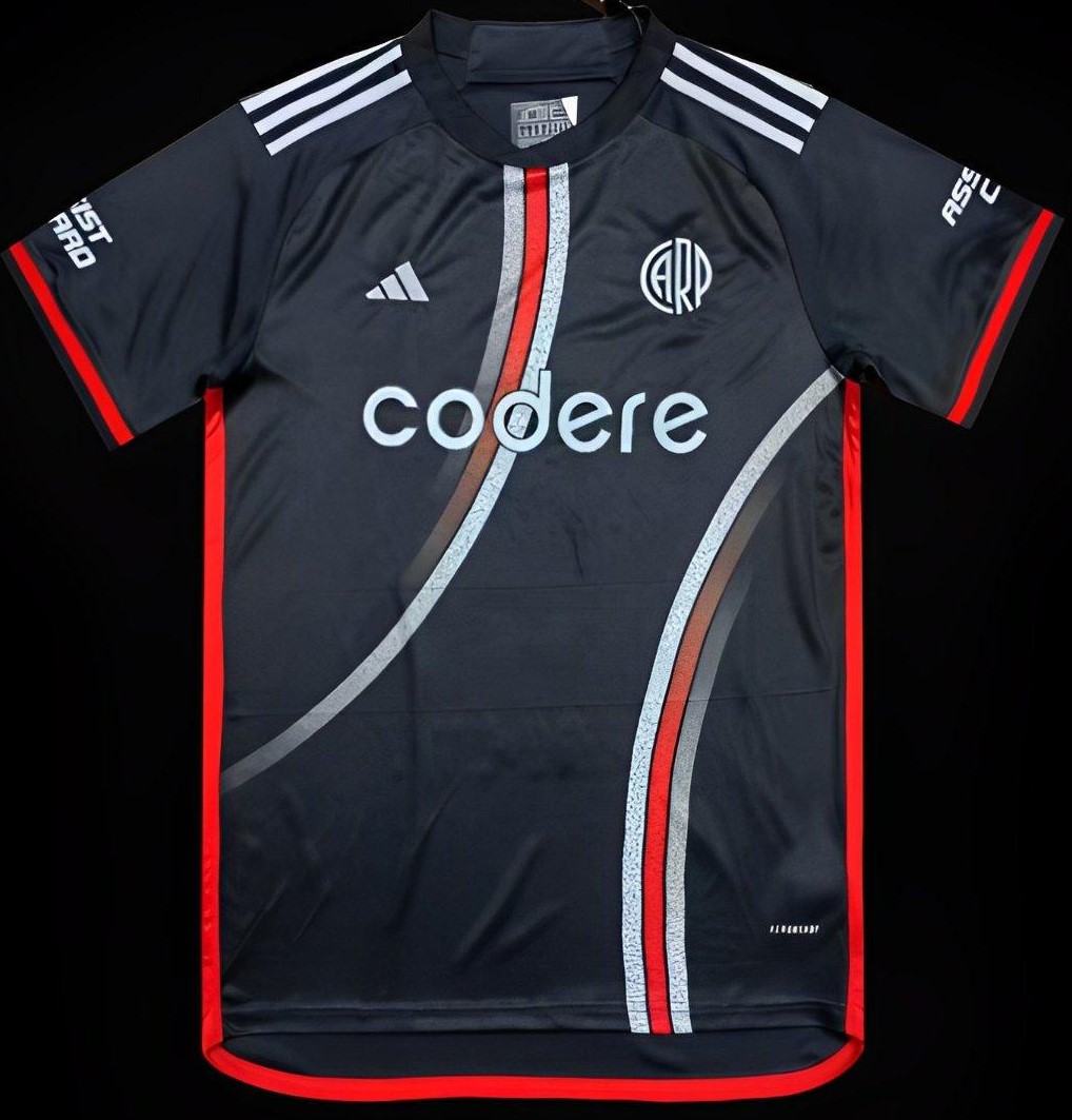 Successful CA River Plate third soccer jersey 2024
