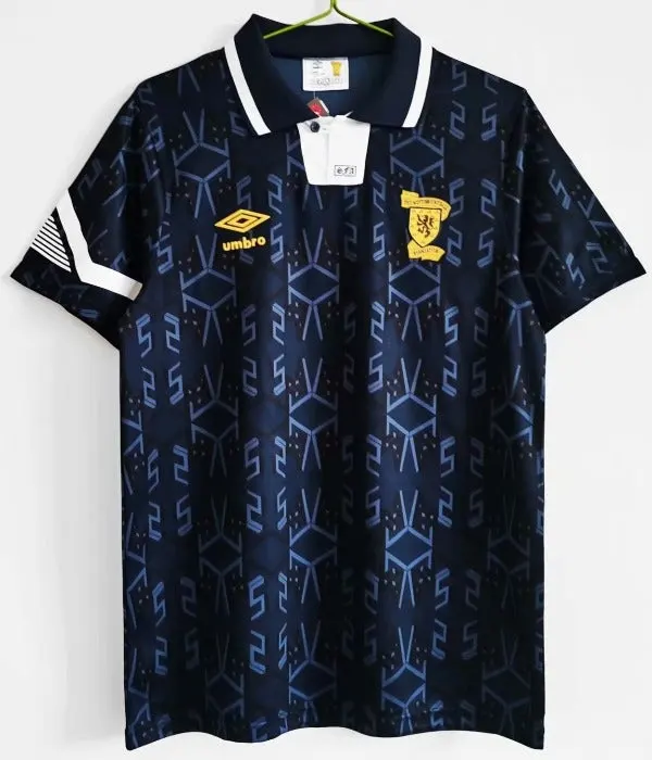 Scotland Euro 92 retro soccer jersey
