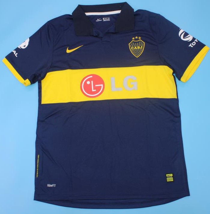 Boca Juniors retro soccer jersey 2009