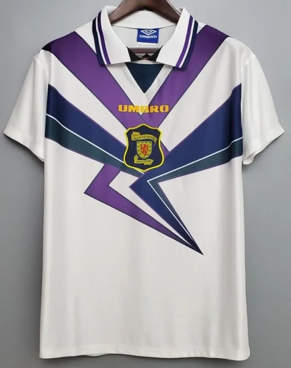 Scotland national team retro soccer jersey Euro 96