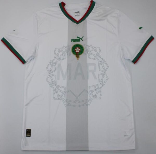 Morocco away soccer jersey WC 2022