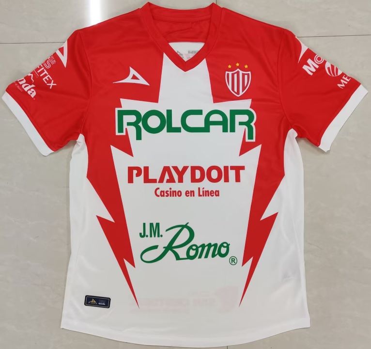 Wonderful Club Necaxa soccer jersey 2023-2024