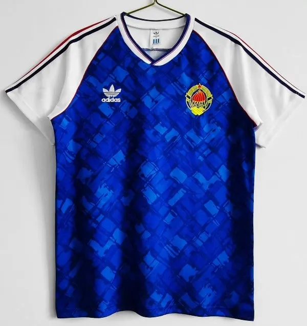 Yugoslavia retro soccer jersey 1992