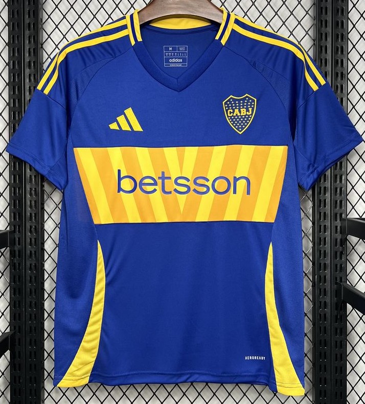 CA Boca Juniors beautiful soccer jersey 2024-2025
