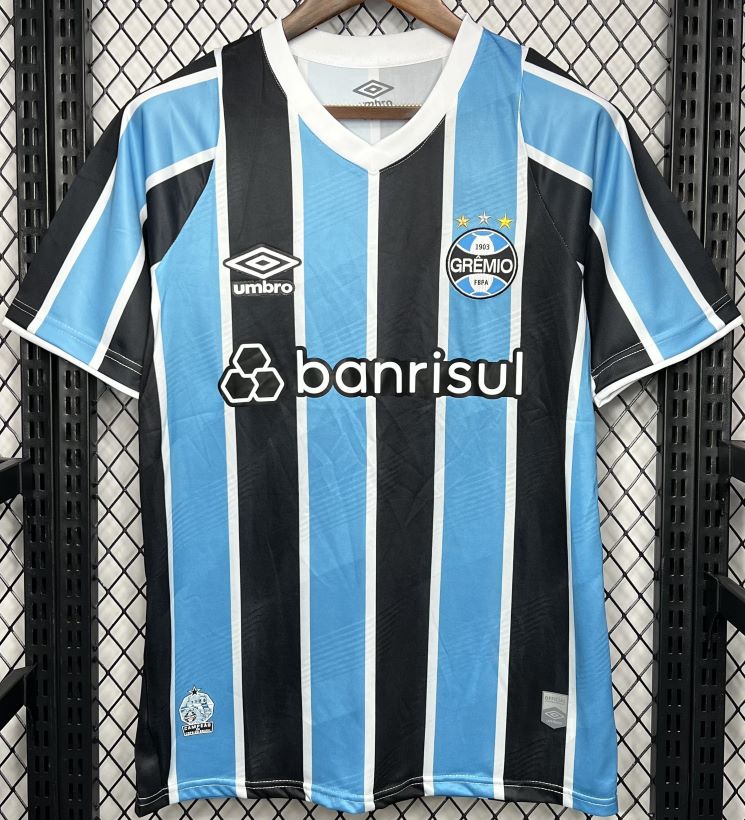 Gremio Porto Alegre home soccer jersey 2024
