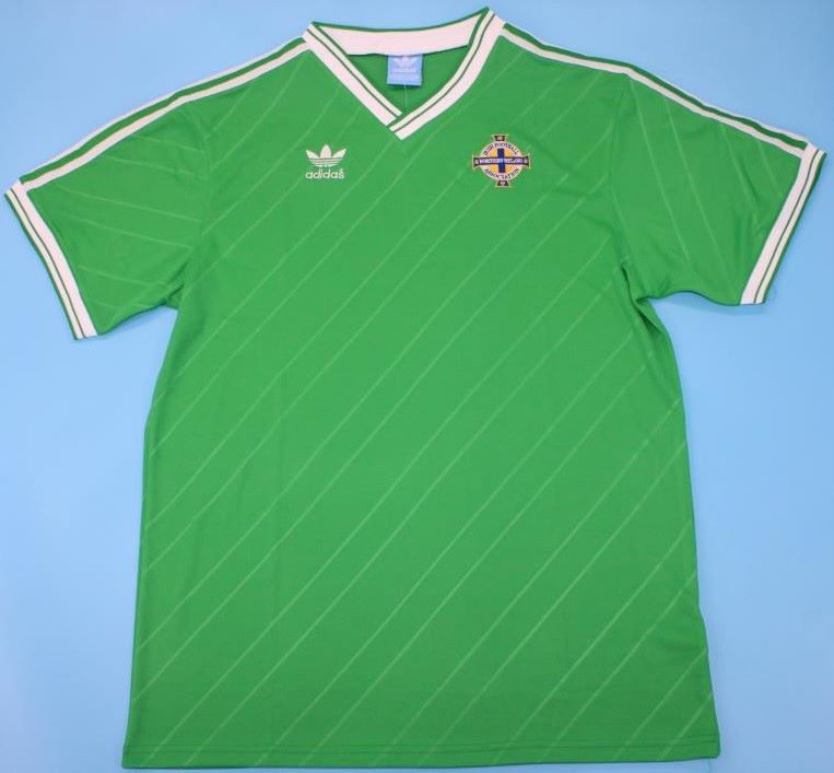 Northern Ireland retro soccer jersey 1988