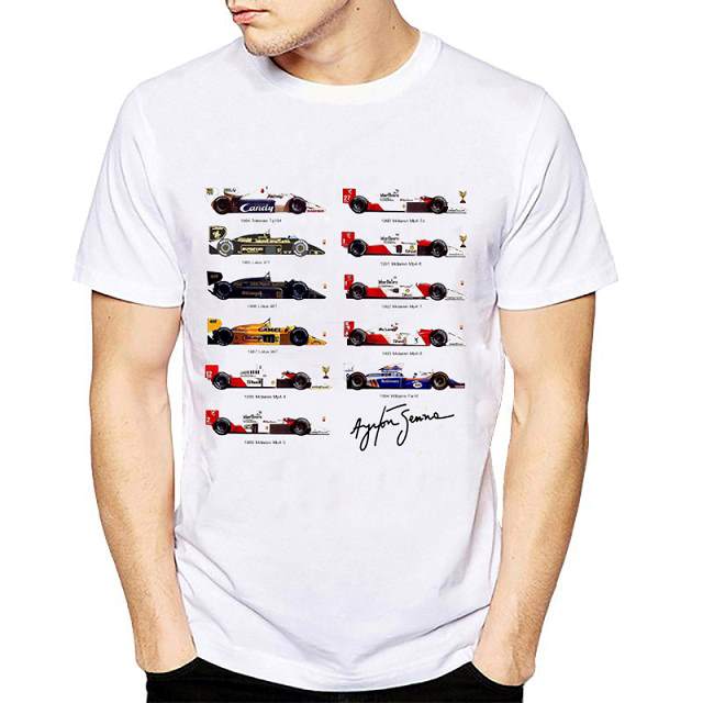 Sublime T-shirt Ayrton Senna Formule 1