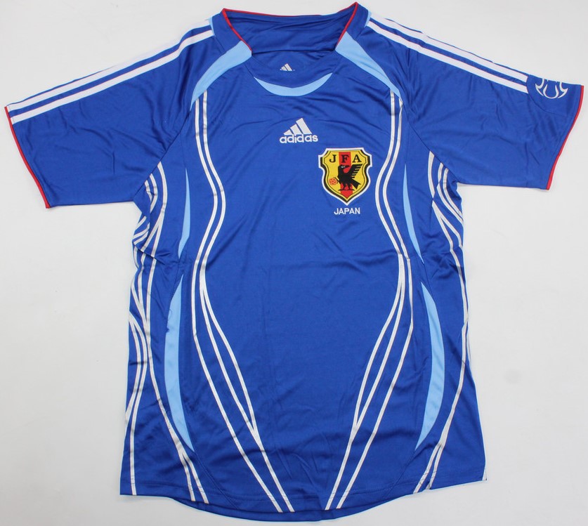Japan retro soccer jersey WC 2006