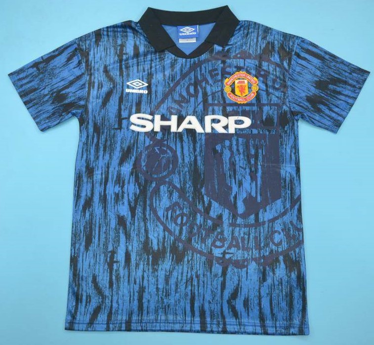 Manchester United retro soccer jersey 92-93