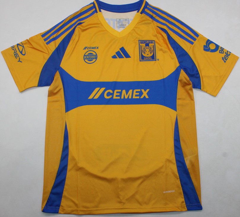 Tigres UANL Monterrey soccer jersey 2024 2025