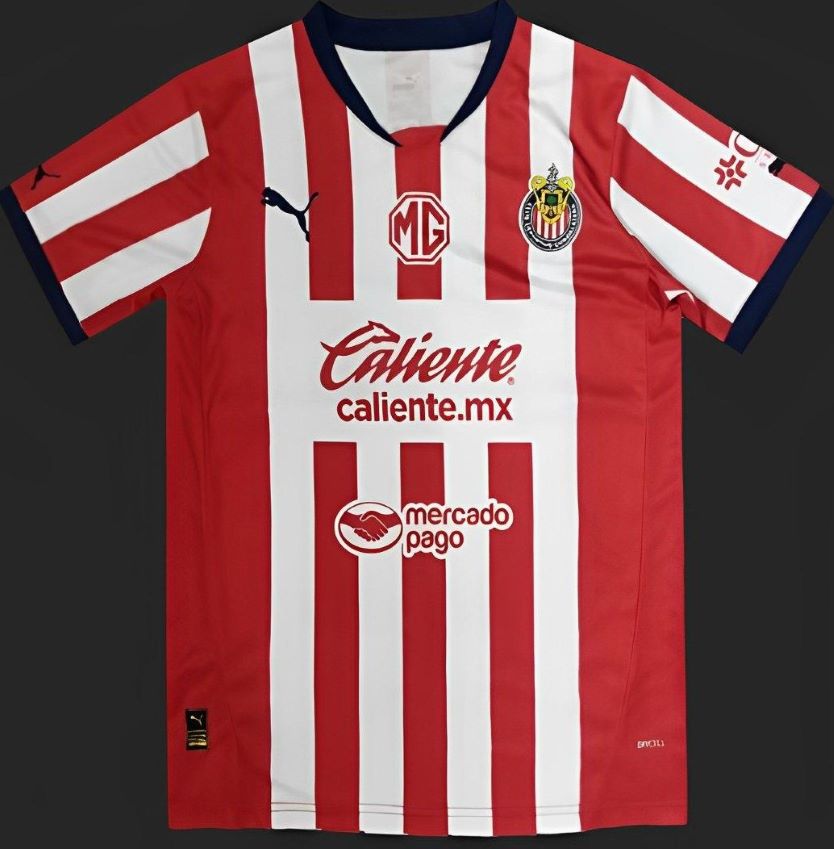 Chivas CD Guadalajara soccer jersey 2024-2025