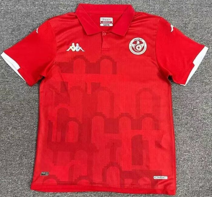 Tunisia national team soccer jersey 2024