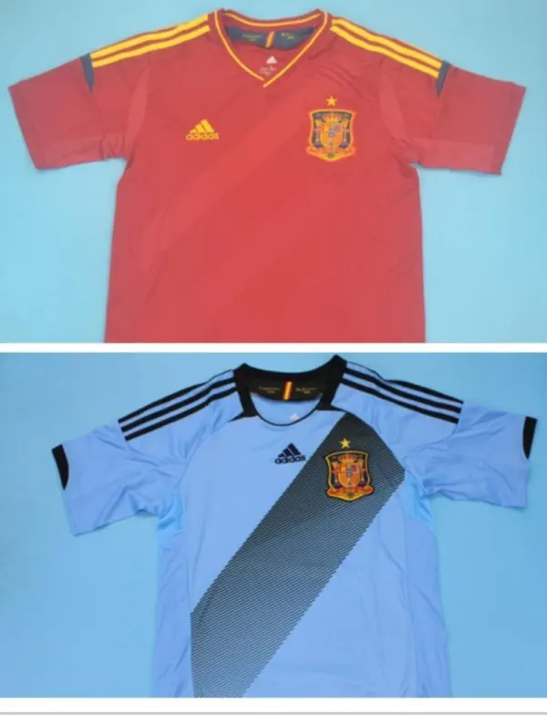 Spain National Team retro soccer jersey Euro 2012