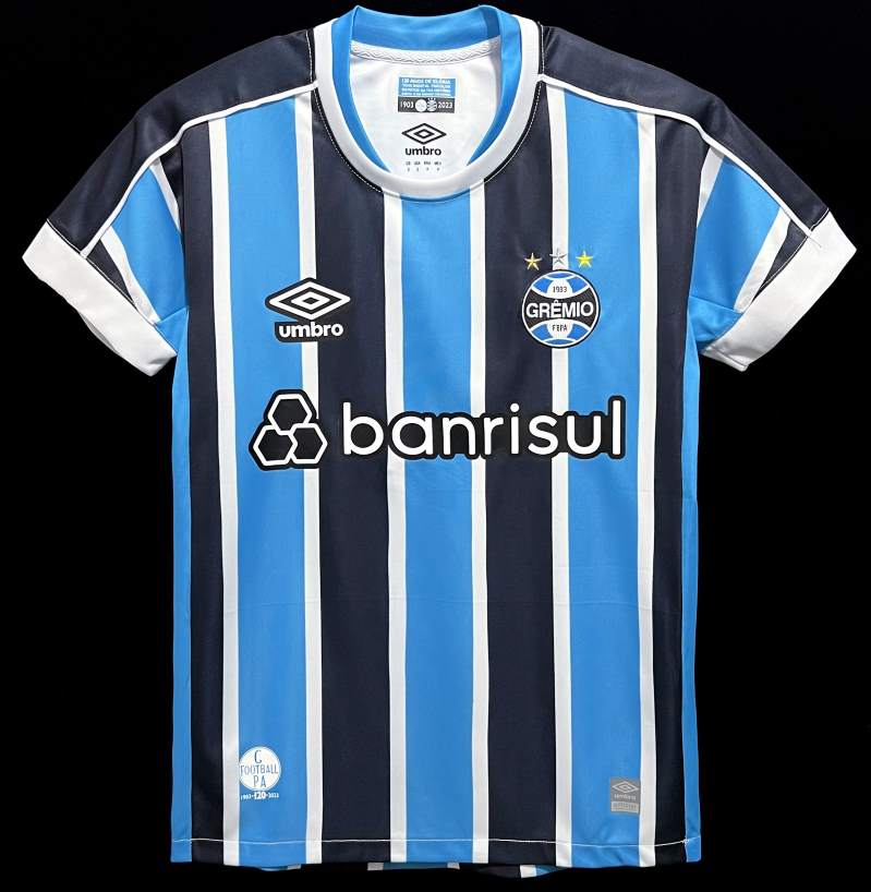 Gremio Porto Alegre home soccer jersey 2023