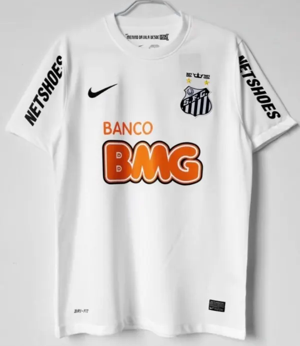 Santos FC retro soccer jersey 2012
