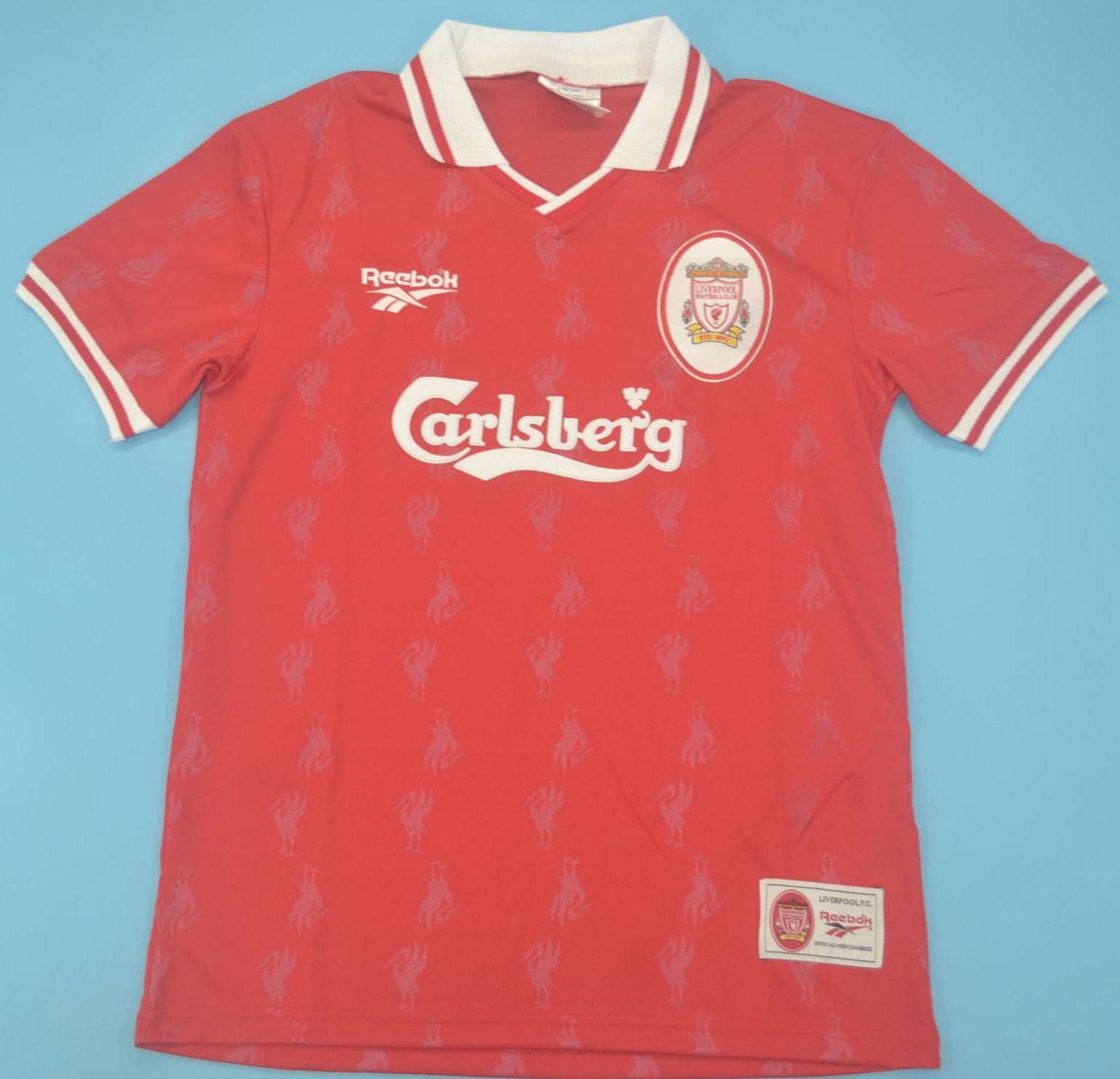 Liverpool retro soccer jersey 1997-1998