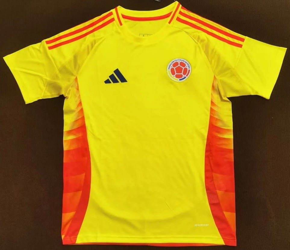 Colombia national team superb soccer jersey 2024