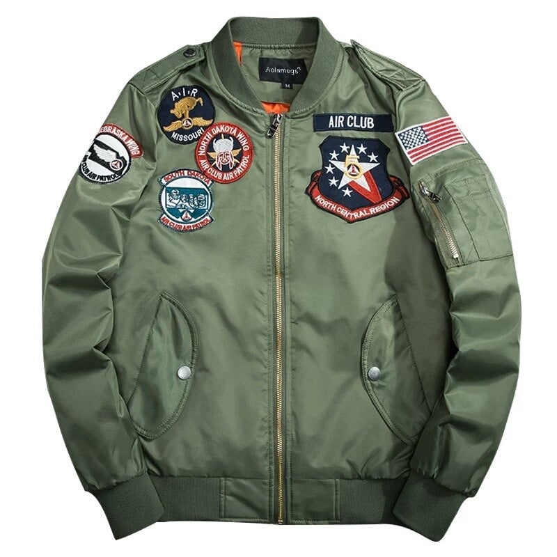The comfortable US NAVY flying bumble bees bomber Jacket 1942