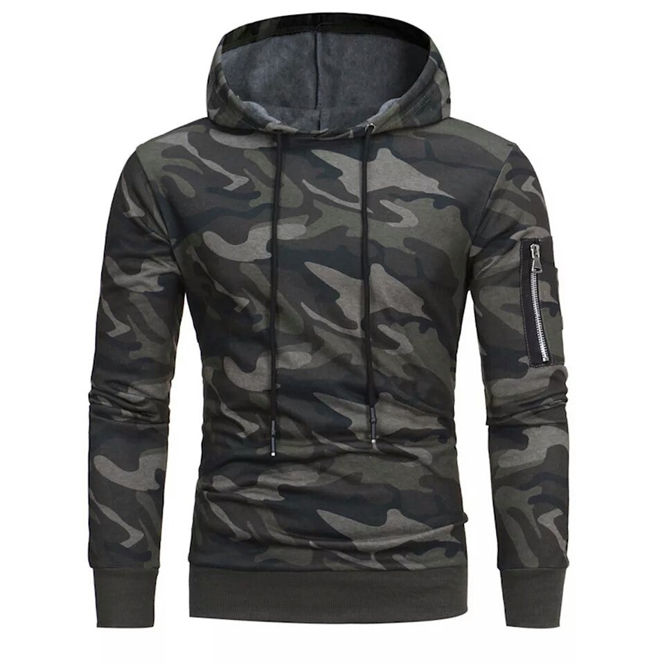 Jaraguar Camo Military casual hoodie