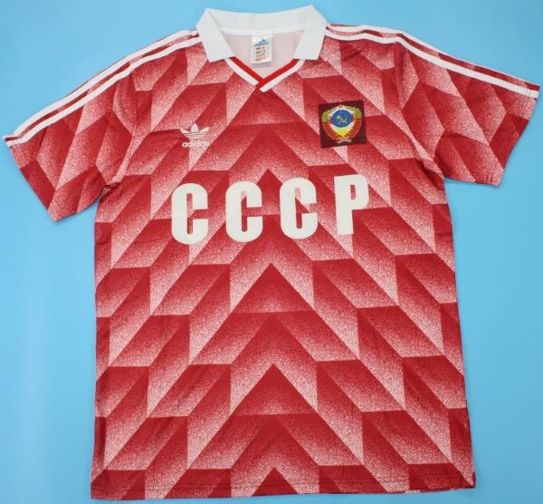 USSR Euro 88 soccer jersey