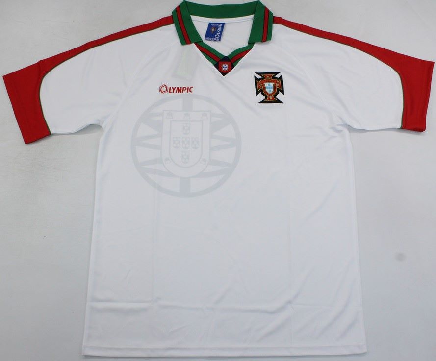 Portugal retro soccer jersey Euro 96