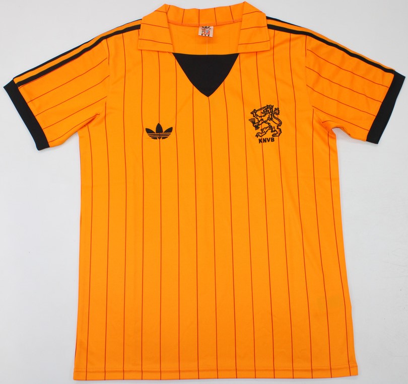 Netherlands retro soccer jersey 1983
