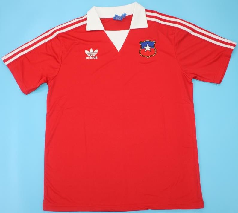 Chile retro soccer jersey 81-82