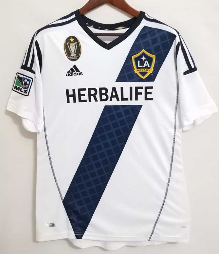 LA Galaxy retro soccer jersey 2012