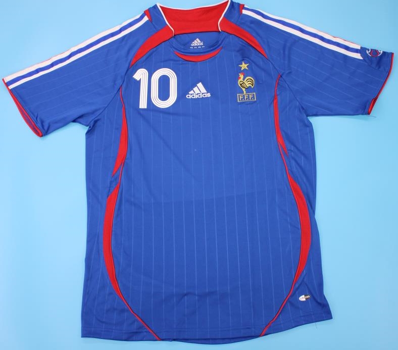 Vintage Jersey Football Adidas France FFF World Cup National Team 1994 Size  L