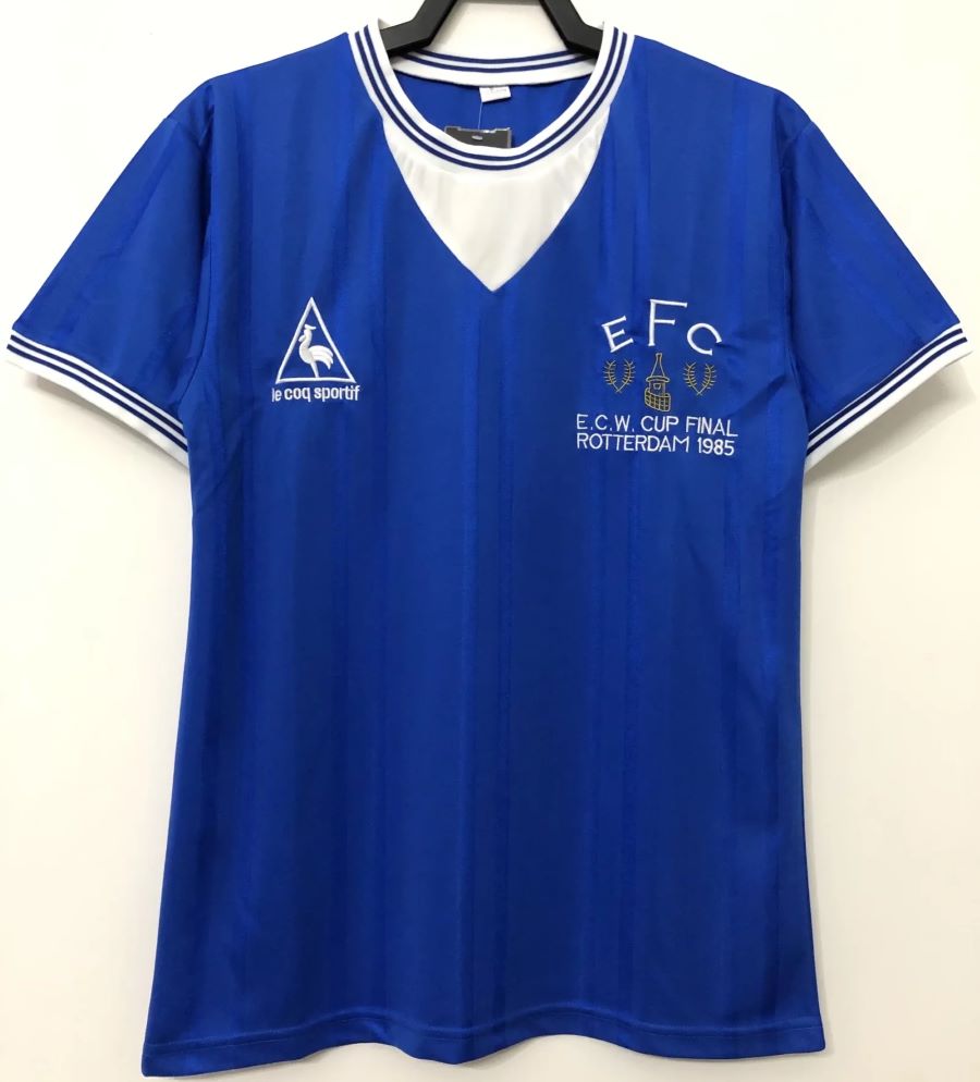 Everton jersey European Cup Winners Cup final 1985