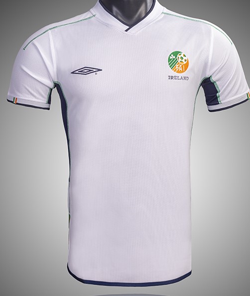 Ireland soccer jersey WC 2002