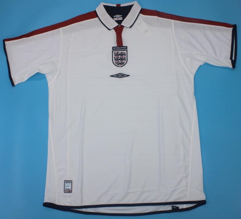 England national team jersey Euro 2004