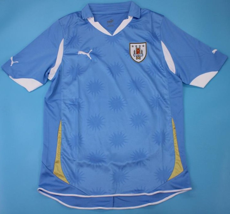 Uruguay World Cup 2010 soccer jersey