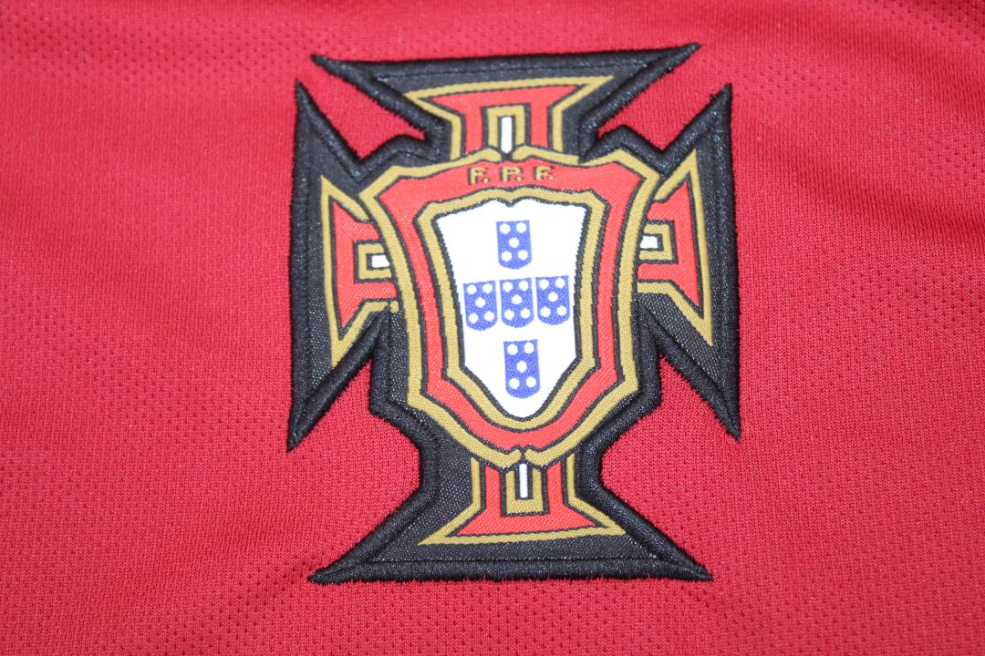 Portugal retro soccer jersey WC 2006