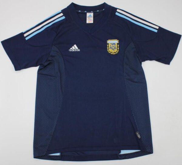 Argentina retro soccer jersey WC 2002
