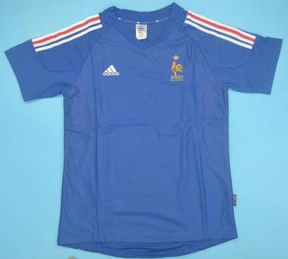 France national team jersey WC2002